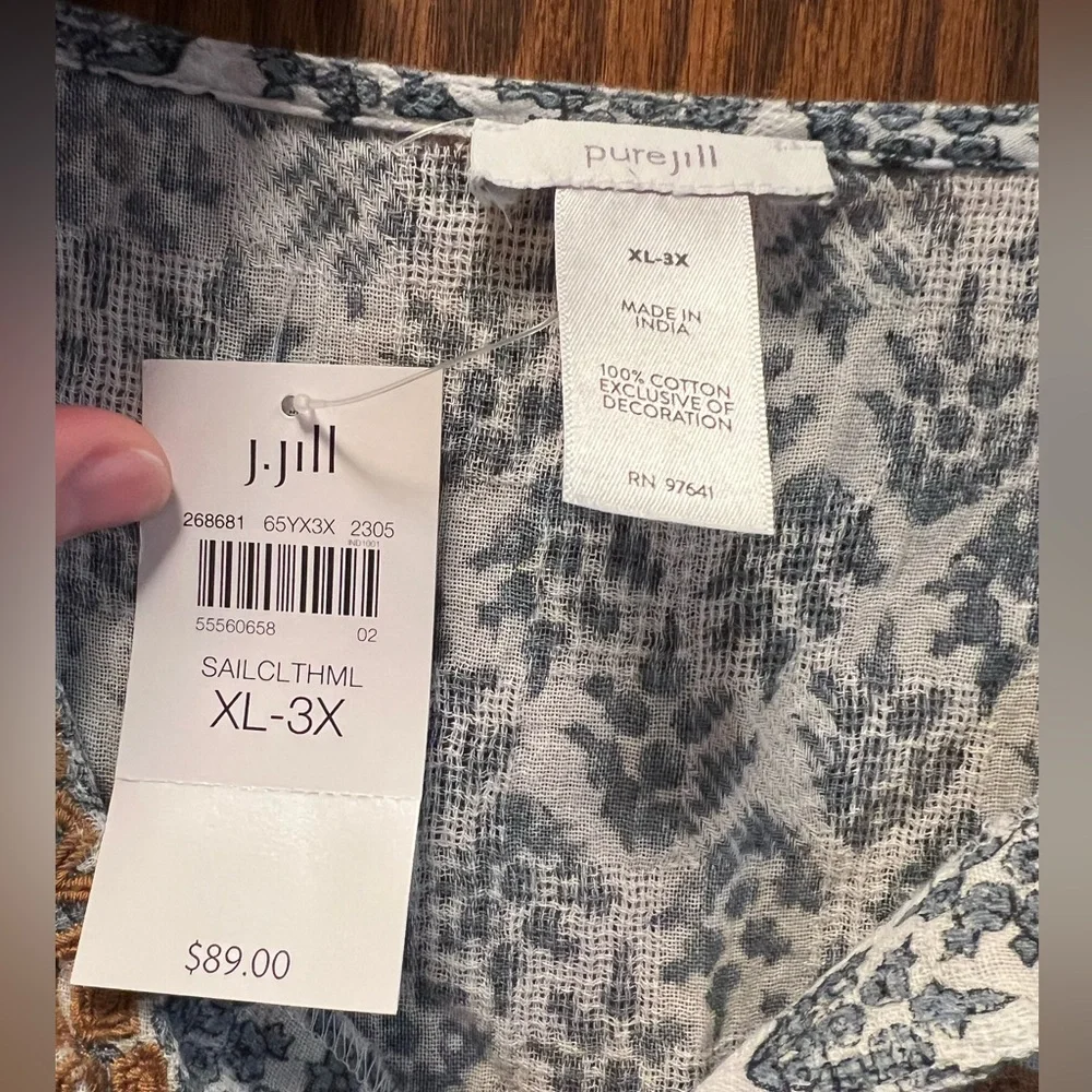 J. Jill Women's Coverup/Blouse